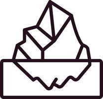 Iceberg Vector Icon