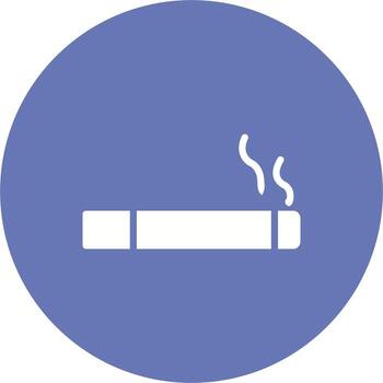 icono de vector de cigarrillo