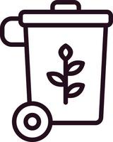 Trash Vector Icon