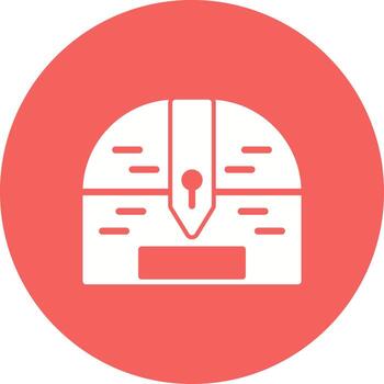 icono de vector de pecho