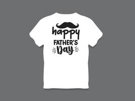 father's day Typography t shirt Design with Vector