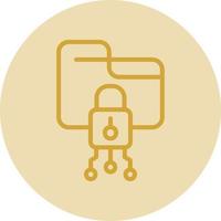 Data Encryption Vector Icon