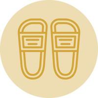 Slippers Vector Icon