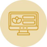 Online Booking Vector Icon