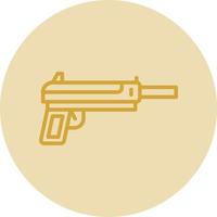 icono de vector de pistola