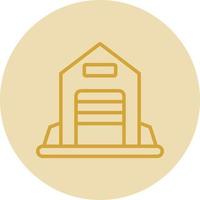 Warehouse Vector Icon