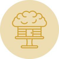 Tree House Vector Icon