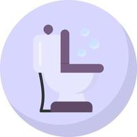 icono de vector de baño