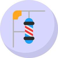 Barbershop Pole Vector Icon