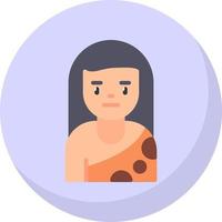 icono de vector de mujer