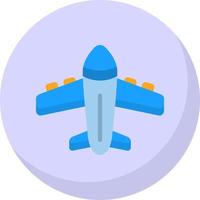 icono de vector de avion