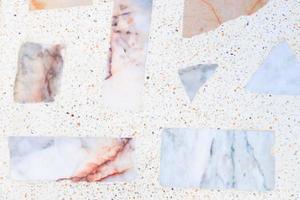terrazzo flooring or polished stone pattern wall and color surface marble vintage texture old for background image horizontal photo