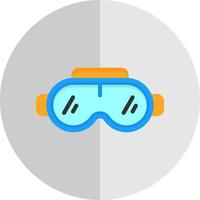 icono de vector de gafas vr