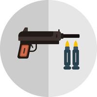 icono de vector de pistola