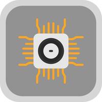 icono de vector de cpu