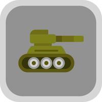 icono de vector de tanque