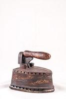 Antique rusted iron photo