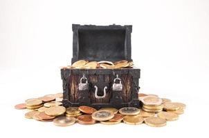 Treasure trunk miniature photo