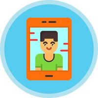 Videocall Vector Icon