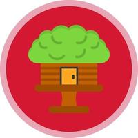 Tree House Vector Icon