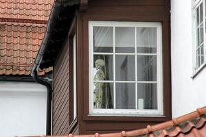 Small window in the big city. photo