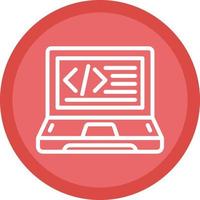 icono de vector de software