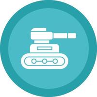 icono de vector de tanque