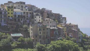 wunderschönes, erstaunliches dorf corniglia im reservat cinque terre. Region Ligurien in Italien. video