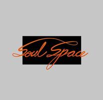 Soul Space company logo vector. vector