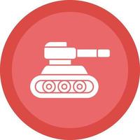 icono de vector de tanque