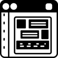 Layout Vector Icon