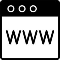 Web Browser Vector Icon