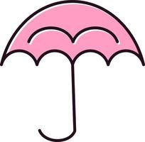 Umbrella Vector Icon