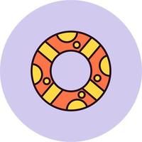 Rubber ring Vector Icon