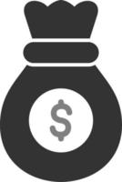 Money Bag Vector Icon