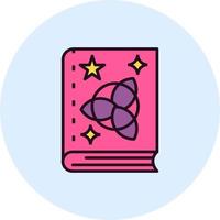 Magic book Vector Icon