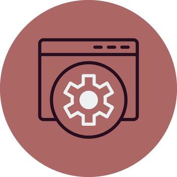 icono de vector de optimización web