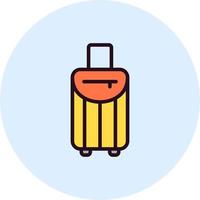 Travel Bag Vector Icon