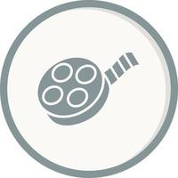 Film reel Vector Icon