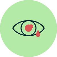 icono de vector de ojo