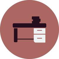 Desk Vector Icon