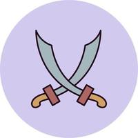 icono de vector de espada