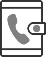 icono de vector de libreta de telefono