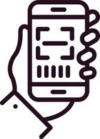 Barcode Scanner Vector Icon