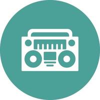 Radio Tape Vector Icon