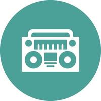 Radio Tape Vector Icon