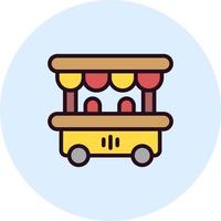 Food Stall Vector Icon