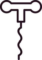 Corkscrew Vector Icon