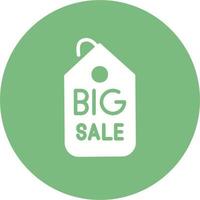 Big Sale Vector Icon