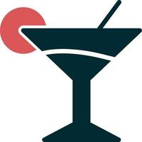 icono de vector de martini